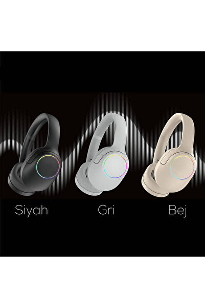 Lapas Zore Premium Kulak Üstü Bluetooth Kulaklık — Mikrofonlu, Katlanabilir, ...