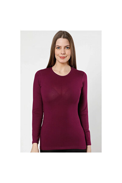 Narnuga Mi̇ray- Long Sleeve Bodysuit Purple