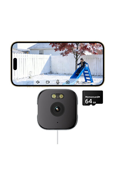 Choice كاميرا واحدة CAM مع إضافة TF64G، كاميرا نافذة HEIYOUCAM بديلة للكاميرا...