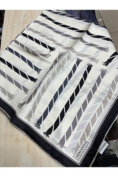 ARMANDA Twill silk scarf