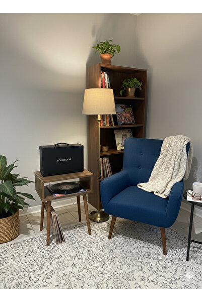 RMD SHOP Royal Plak ve Pikap Çalar Sehpası Barok