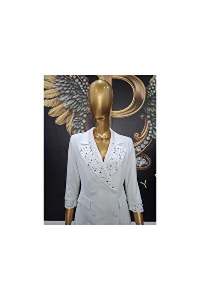 OEM ROCHIE SACOU ALBA STRASURI REVER/MANECA GIORGIA - WHITE, 36