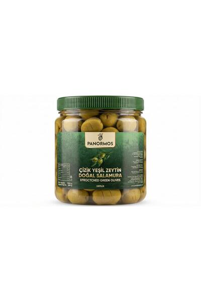 panormos olive Geleneksel Çizme Yeşil Zeytin Yağlı 675 GR
