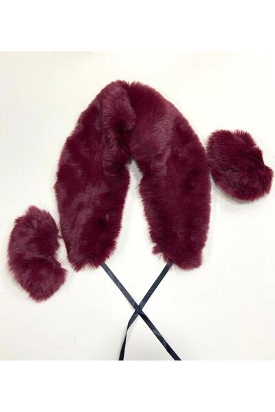 karantuhafiye Fur Collar and Cuff Set / Soft Fur