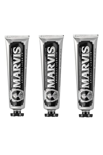 marvis pro Marvis Amarelli Licorice Flavor Toothpaste – 3 x 85ml