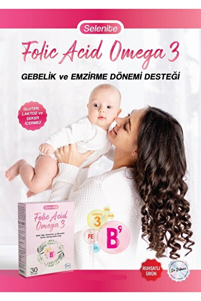 DrDilmac Bitkisel Ekstreler Selenite Folik Asit Omega 3 - Gebelik ve Emzirme ...