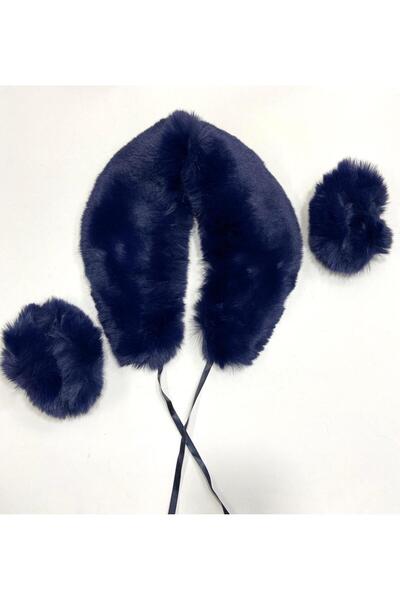 karantuhafiye Fur Collar and Cuff Set / Soft Fur
