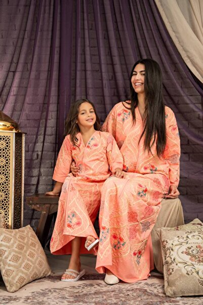 AFandina جلابية الام والبنت تاج الأناقة SM -49