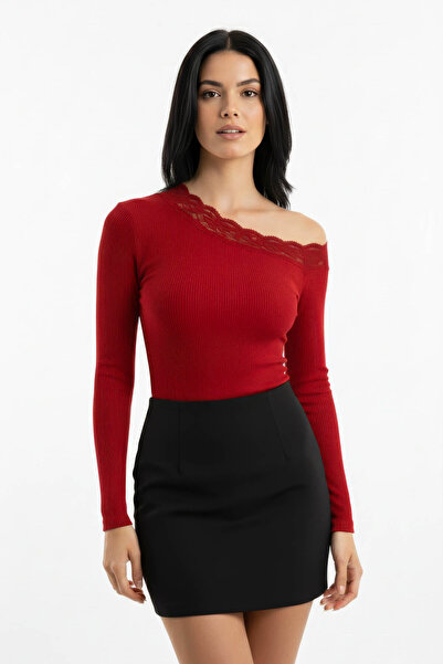 Nerth Embroidered Cross Neck Blouse