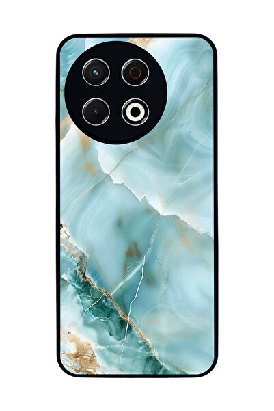 TECNO Spark 30 Pro Uyumlu Mermer Marble Tasarımlı Glossy Premium Kılıf