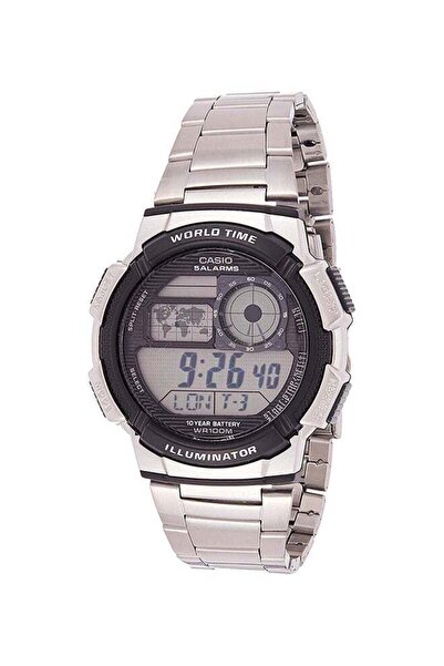 Casio Men's Youth Water Resistant Stainless Steel Digital Watch AE 1000WD - 1...