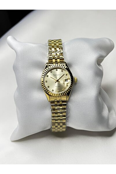 Ferrucci FC 03591m.04 çelik kordon kadın kol saati