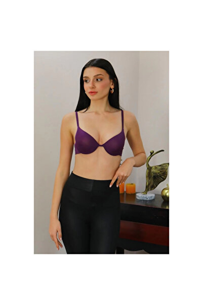 Narnuga Mi̇ray- Women's Supported Underwire Bra Purple