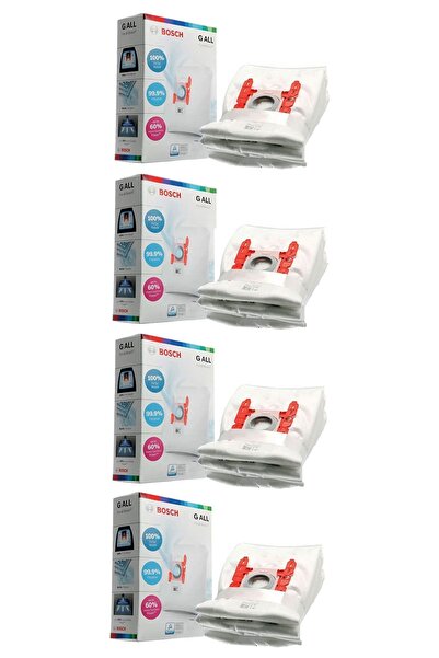 famous Bosch BSG 61600 Σακούλες Σκόνης 16 Τεμάχια G ALL (4 Κουτιά)