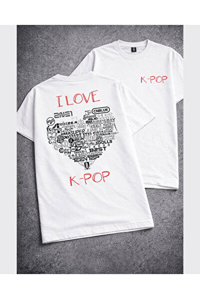 barsdepo Kpop Premium Printed T-Shirt, Oversized Unisex Tee Shirt Kids / Adult
