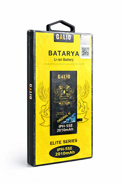 EİMA GALIO Elite Series iPhone 5SE Uyumlu Batarya 2010mAh Li-Ion Orijinal IC