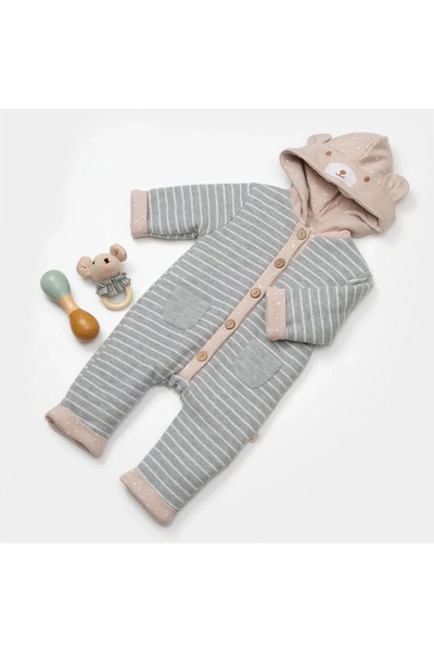 Bibaby Adventure Bear Hooded Overalls 60772