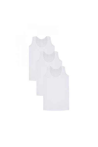 Narnuga Mi̇ray - Boys' 3-Pack Ribbed Undershirts