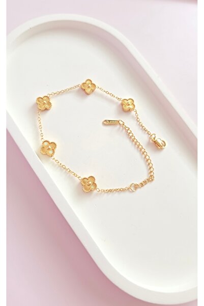 MİLUNXTE سوار من الفولاذ 316L صغير الحجم بلون ذهبي لا يتأكسد على شكل ورقة الب...