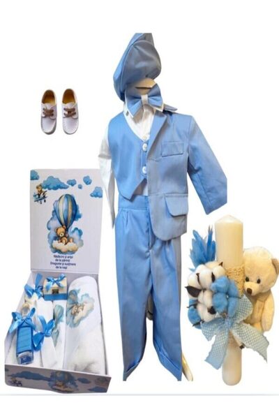 Hainute Magice Trusou botez baieti – Blue Ballon