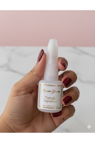 MAISON GLOWEN 10 Gr Takma Tırnak Yapışkanı Fırçalı