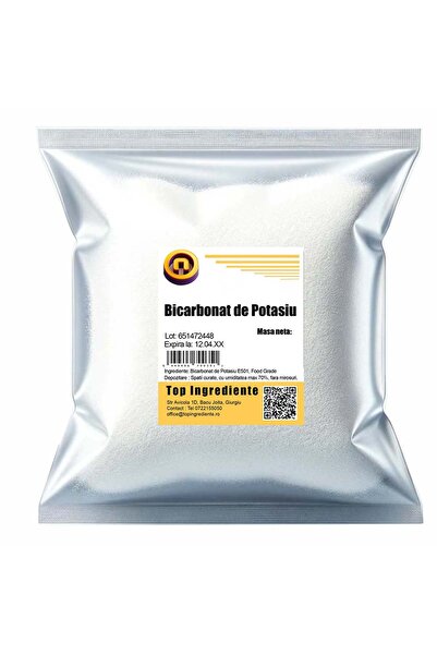 Top Ingrediente Potassium Bicarbonate E501 / Food Grade - 250g