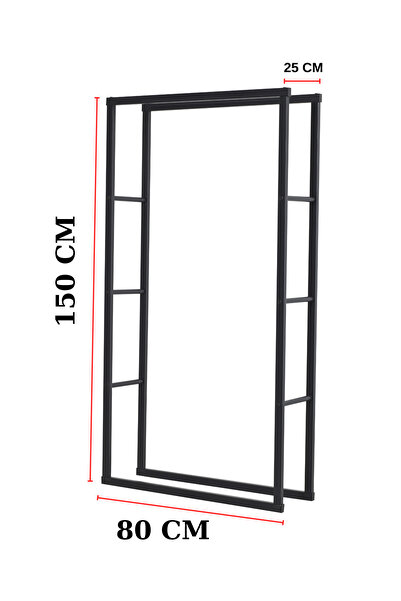 UmkaHome METAL ŞÖMİNE ODUNLUK