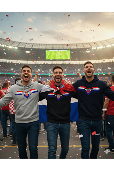 SARI Croatia Croatian Hoodie Fleece