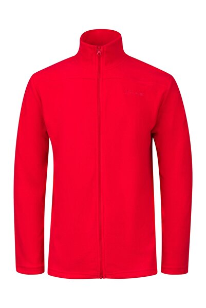 2AS Larry Men's Full Zip Fleece Sweatshirt Red