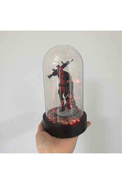 FIGURİFY Deadpool Işıklı Fanuslu Figür | Marvel Diorama Koleksiyon – 21×11 cm