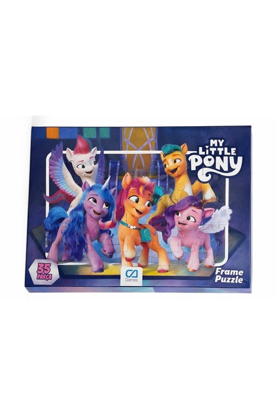 MASKOETİCARET Ca Games Puzzle My Little Pony Frame 35 Parça