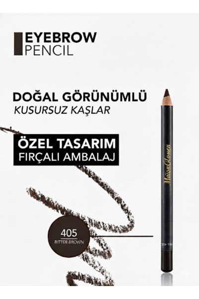 MAISON GLOWEN Kapağı Fırçalı Kaş Kalemi
