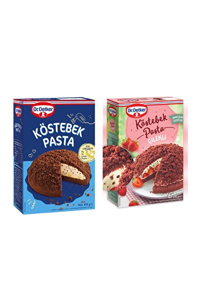 Dr. Oetker Köstebek Pasta Çikolatalı&Çilekli Set 2x430 Gr