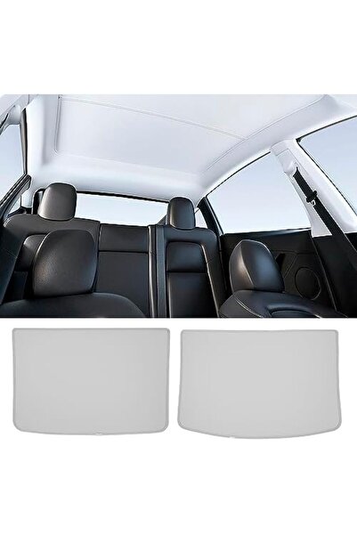 MericLine غطاء نافذة السقف لسيارة تسلا موديل Y 2020–2023، قابل للطي، مع حقيبة...