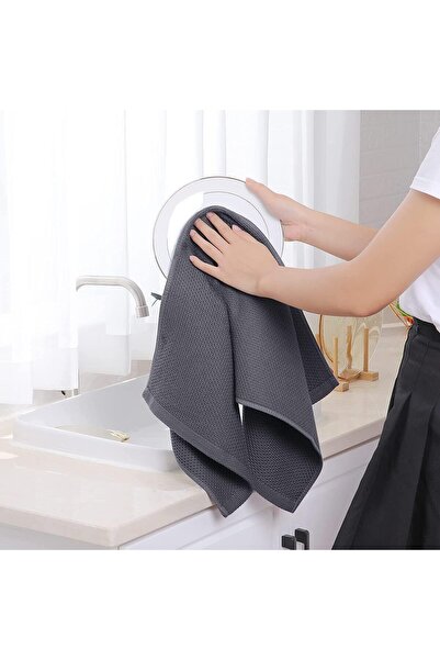 MAHMIR 100% Cotton Waffle Weave Kitchen Dish Cloths, Waffle Tea Towels Ultra Soft Absorbent Quick Dr