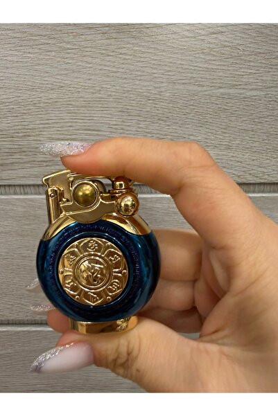 Maça Özel Tasrım Kutulu Stres Çarklı Şeff Markalı Benzinli Çakmak