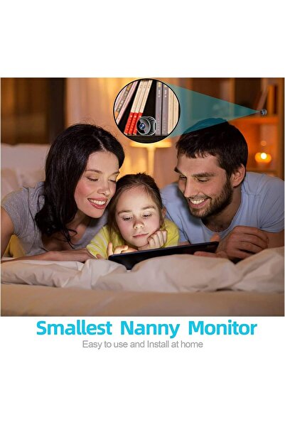 Generic Mini 1080P HD Security Camera Portable with Night Vision and Motion Detection