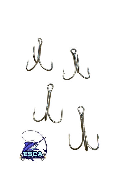 esca fishing 4 ADET ÇARPTIRMA İĞNESİ UZUNLUK 4 CM AGİZ GENİŞLİĞİ 2 CM