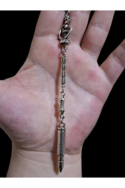 ARSİN TESBİH & AKSESUAR Gümüş kaplama, Osmanlı motifli zincirli nargile ve ku...