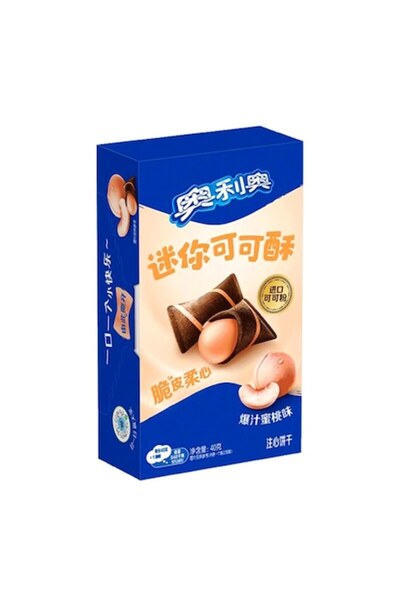 Oreo Μίνι γκοφρέτες, γέμιση ροδάκινου, 40 γρ.