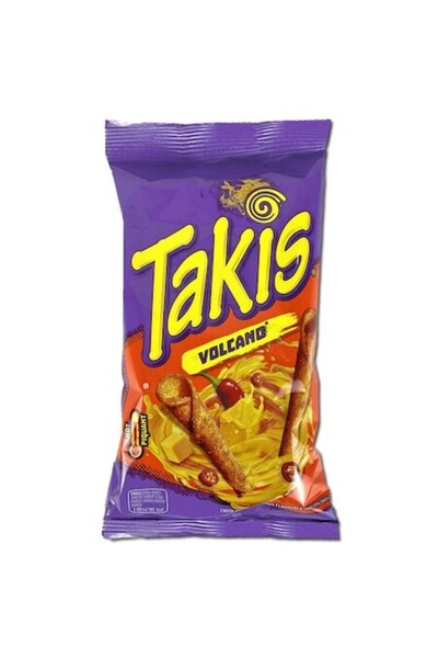 Bimbo Πικάντικα τσιπς τορτίγιας TAKIS VOLCANO 100 ΓΡ