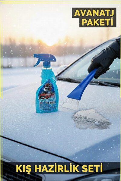 Wiforte Oto Cam Buz Çözücü Sprey + Buz Kazıyıcı Set – Hızlı Etkili, Buzlanma ...