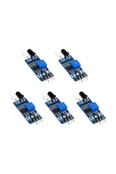 Generic 5-Piece Infrared Sensor Module Obstacle Avoidance Module Board