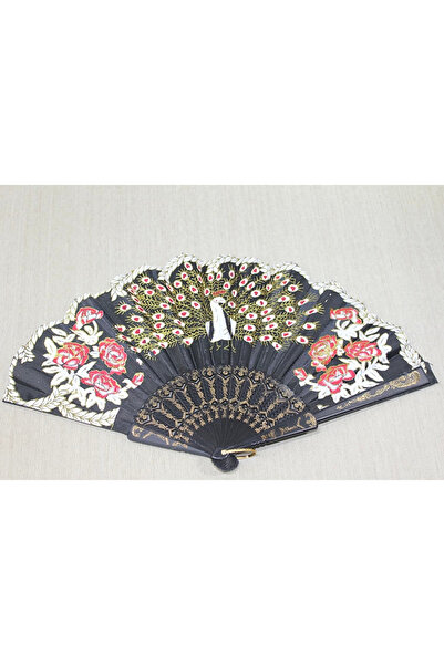 Epilons مروحة الطاووس البلاستيكية