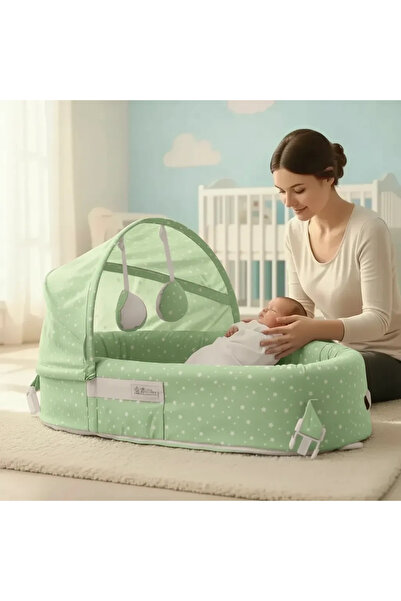 lowell home Portable Baby Bed, Portable Baby Cradle That Can Be Transformed i...