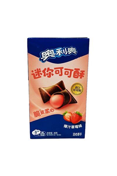 Oreo Μίνι τραγανή φράουλα CHN 40g
