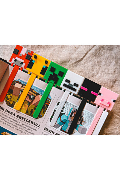 OVERMAX Minecraft Karakterli Sürpriz Kitap Ayracı – Eğlenceli Koleksiyon