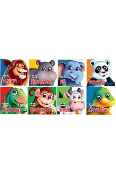 Teleskop Popüler Bilim BEN KİMİM NEŞELİ HAYVANLAR SERİSİ 8' Lİ SET