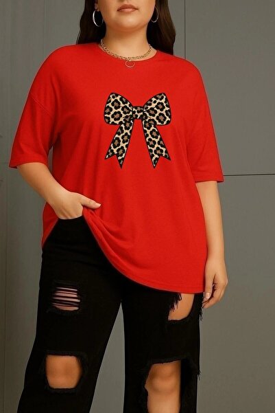 oneagılyazı Leopard Printed Clurdela Printed Unisex T-Shirt