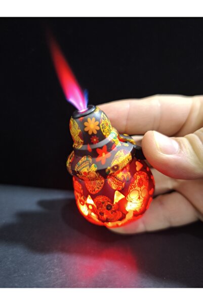 enyatakı El bombası modeli ızgaralı pürmüzlü ışıklı tarz çakmak